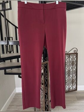 Ann Taylor Factory The Straight Leg Pant in Brick